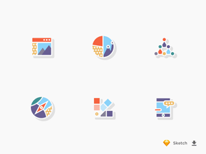 Colorful Icon Set