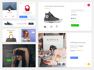 Free E-commerce UI Kit for Sketch