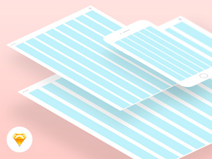 Responsive Grid for Sketch Freebie