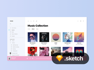Windows 10 Project NEON Groove Music UI