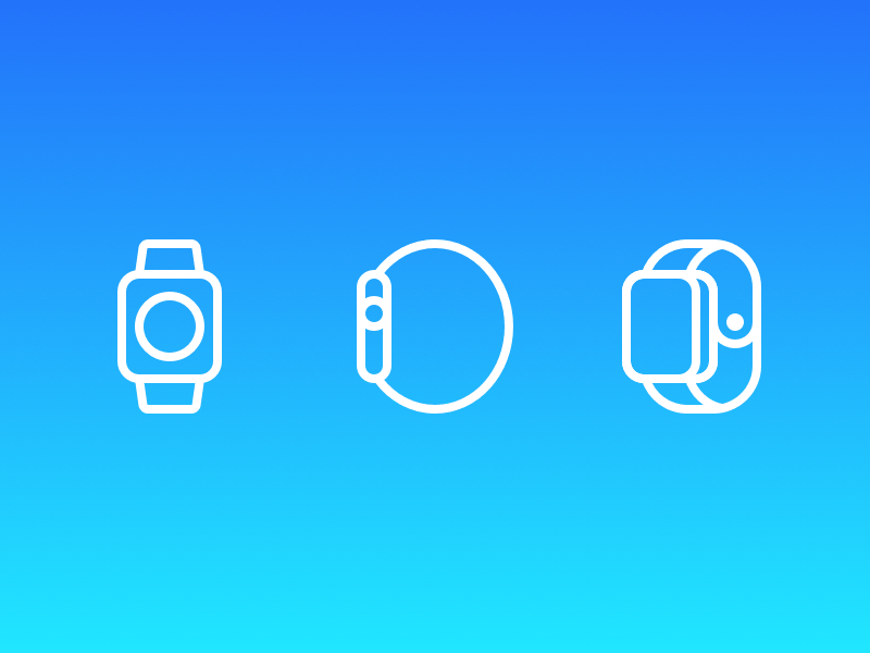 Sketch apple watch icon