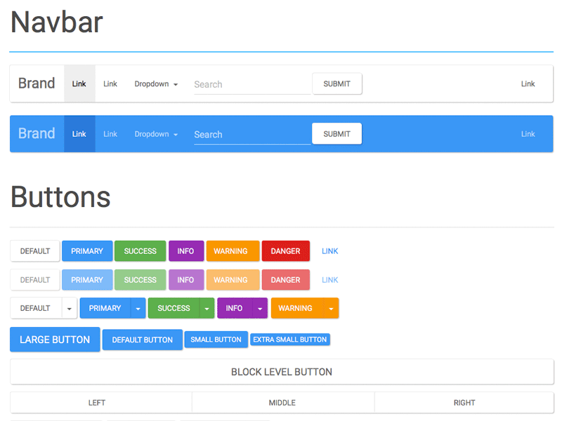 bootstrap search results template gallery template design free