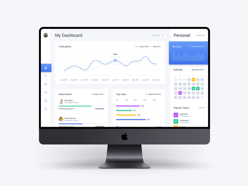light dashboard web app template freebie download sketch resource web app template