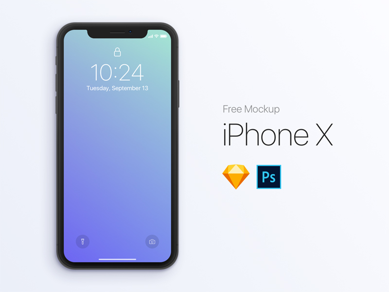 Download iPhone X Mockup Freebie - Download Sketch Resource - Sketch Repo