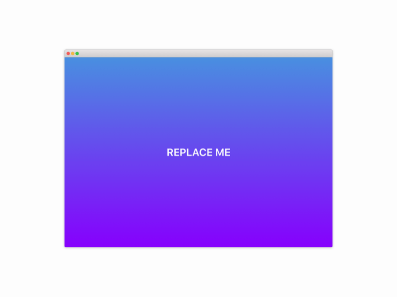 mac app window mockup