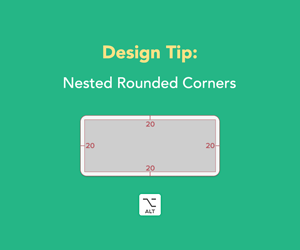 Design Tip: How to Make Perfect Nested Rounded Corners